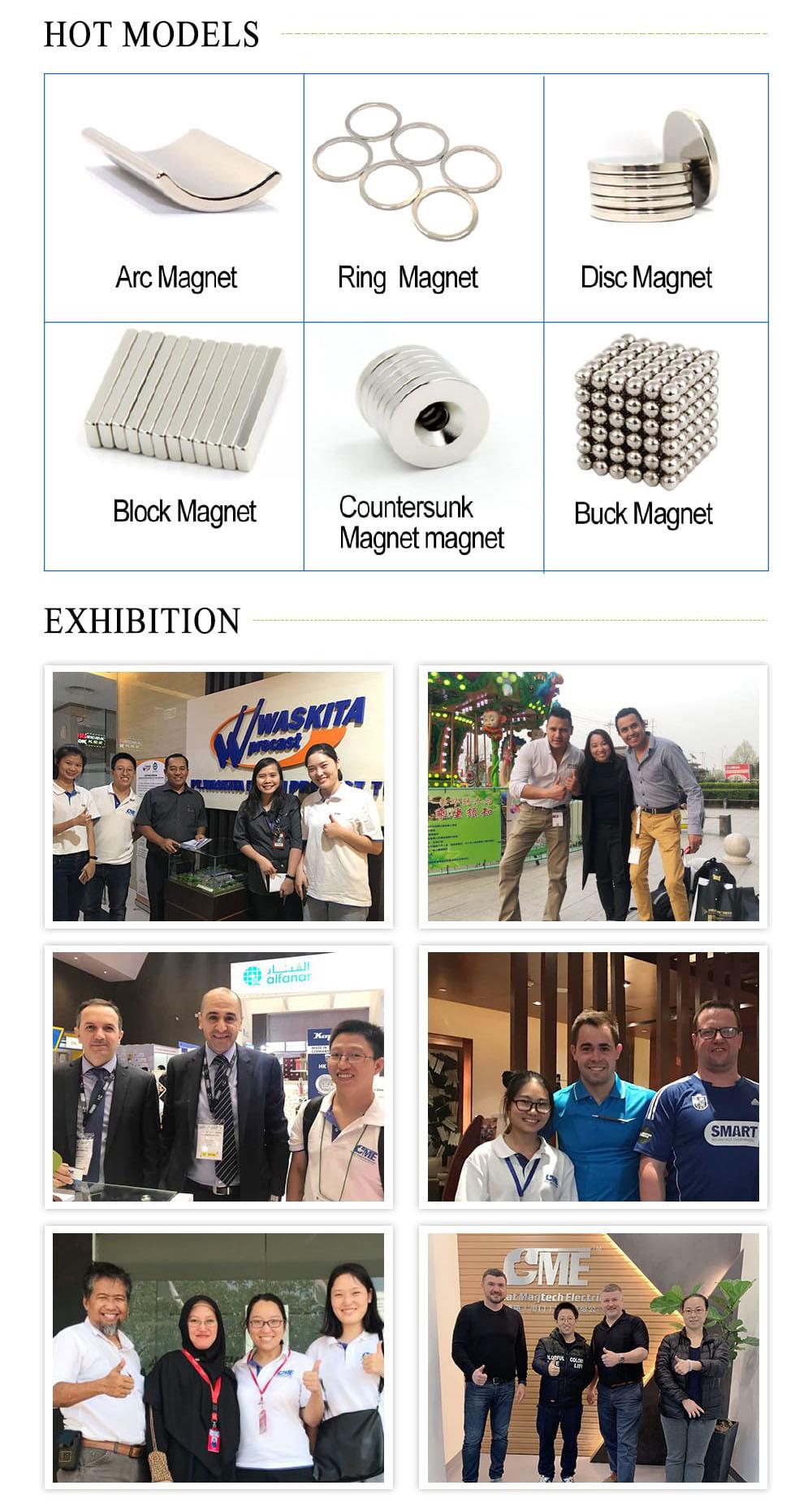 Rubber Coating Round Memo Magnets (3)